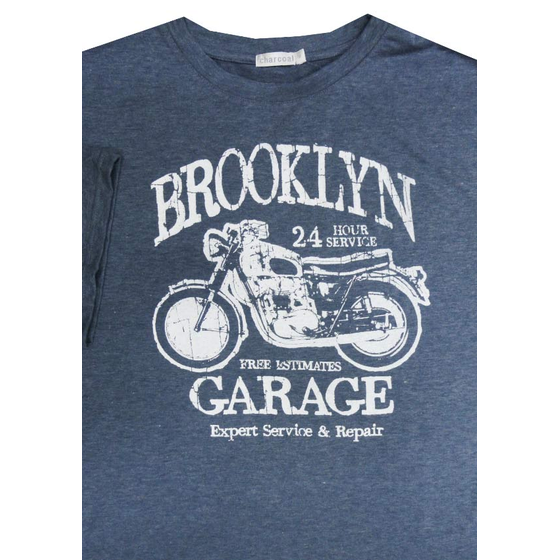 N4 CHARCOAL KS13060 BROOKLYN TSHIRT