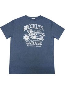 N4 CHARCOAL KS13060 BROOKLYN TSHIRT