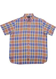 N3 GAZ MAN SSHS13084 CHECK LINEN SS