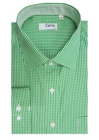 93 CARLO PRIMI A6146 TRIM GINGHAM CA-business-shirts-Site & Site1