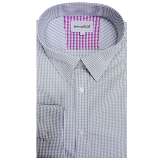 N3 BROOKSFIELD BFC955 GINGHAM CHECK LS