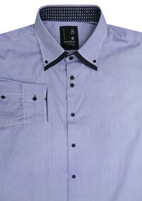 O3 DUKE KS11226 REPUBLIC DB COLLAR LS-casual-dress-Site & Site1