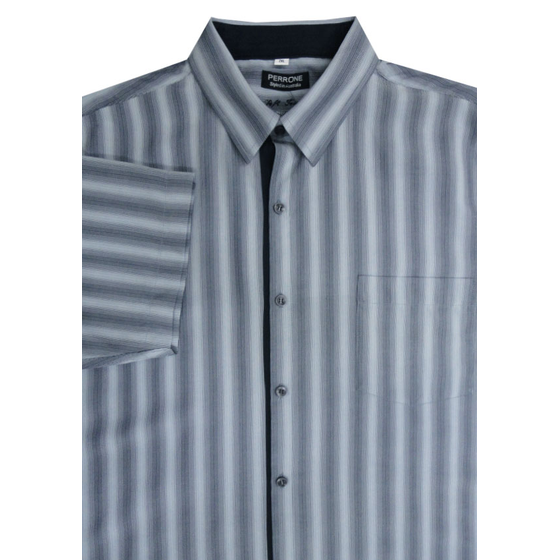 93 PERRONE 3127 STRIPE SHIRT SS