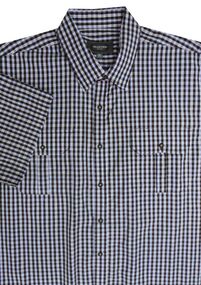 93 GLOSTER G519146 CHECK SS-casual-dress-Site & Site1