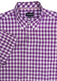 D3 GAZ MAN SSHS13099 CHECK SS-casual-dress-Site & Site1