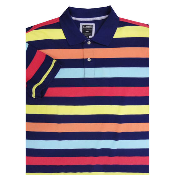 D3 GAZ MAN POLS13054 STRIPE POLO