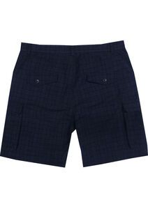 D3 CHARCOAL KS13073 TARTAN CHECK CARGO