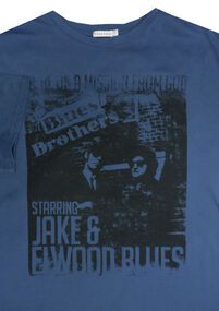 24 CHARCOAL KS13076 BLUES BROS TSHIRT-t-shirts,-tanks-and-singlets-Site & Site1