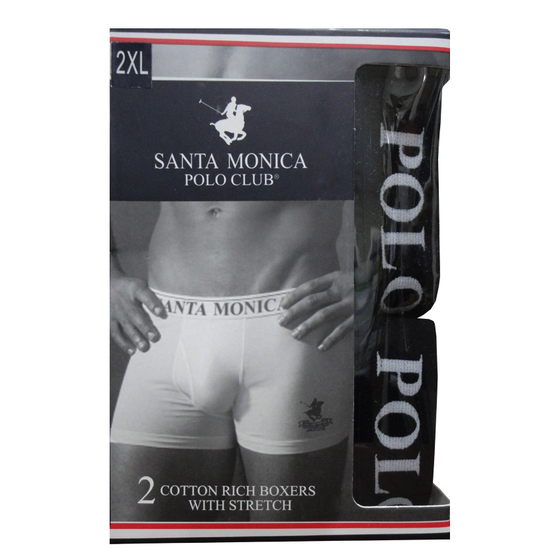 SANTA MONICA POLO CLUB BOXER 2 PK