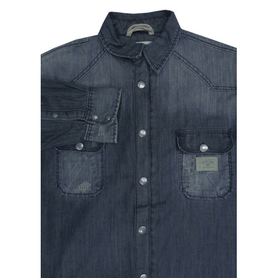 24 REPLIKA 33330 DENIM LS SHIRT