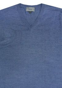 24 GREYES 33892 BASIC V NECK PULLOVER-tall-mens-knitwear-Site & Site1