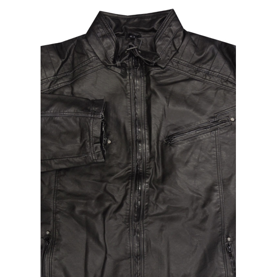 24 REPLIKA 33333 PLEATHER JACKET