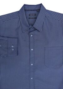 33 BACKBAY G530201 CHECK SOFT TOUCH LS-casual-dress-Site & Site1