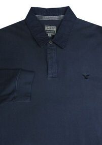 44 BACKBAY G530109 WASHBACK RUGBY TOP-polo-shirts-Site & Site1