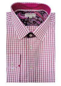 44 LICHFIELD E4745 SHADOW CHECK LS CA-business-shirts-Site & Site1