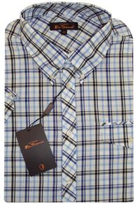 BEN SHERMAN MA1227 DYNAMITE CHECK SS-short-sleeve-shirts-Site & Site1