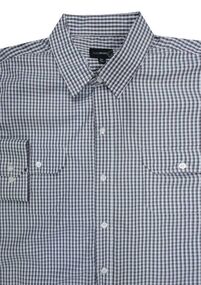 44 BLUE RIVET 1321 SELF CHECK LS-casual-dress-Site & Site1