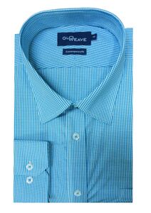 54 GLOWEAVE 1637L GINGHAM LS CA