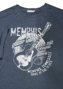 44 CHARCOAL KS14013 MEMPHIS TSHIRT