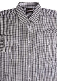 44 COUNTRY 18461L CHECK 2 POCKET LS-casual-dress-Site & Site1