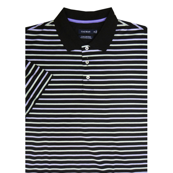 54 GAZ MAN POLW14019 MERC STRIPE POLO