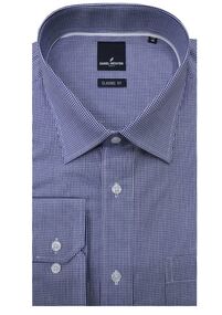 54 DANIEL HECHTER 804 BUS CUFF GINGHAM -business-shirts-Site & Site1