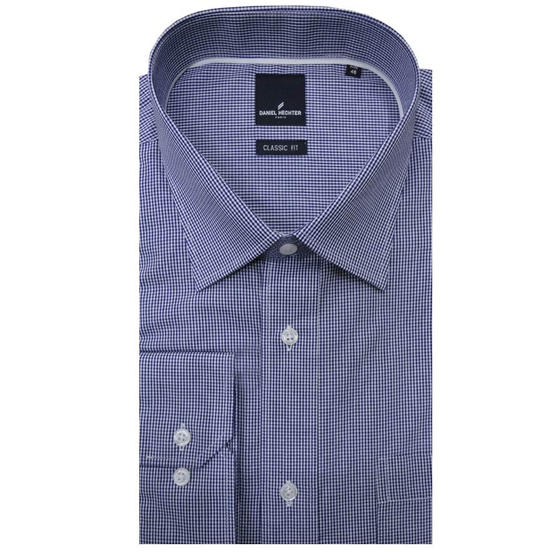 54 DANIEL HECHTER 804 BUS CUFF GINGHAM 