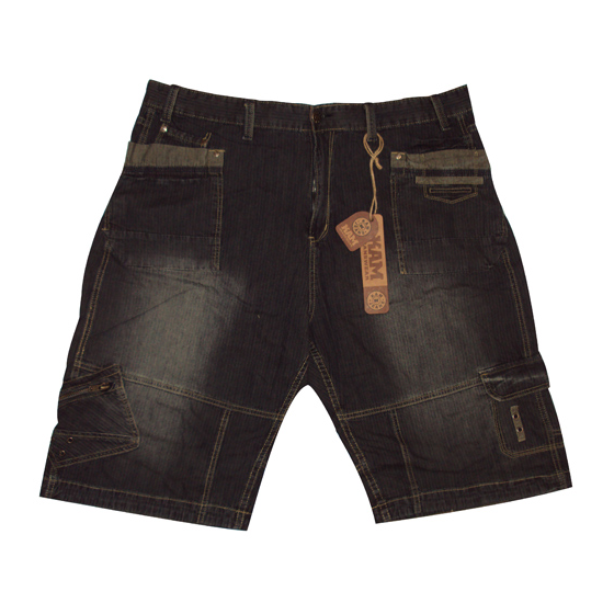 KAM JEANS VINTAGE2 DENIM CARGO SHORT