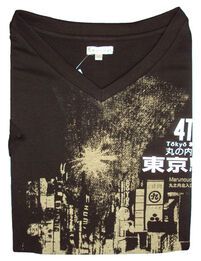 80 CHARCOAL KS1074 TOYOKO TSHIRT(7266)-printed-tshirts-Site & Site1