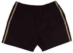 80 CHARCOAL KS1078 STRIPE RUNNER SHORT