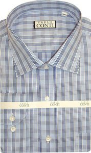 O0 CARLO CONTI 90042 CHECK TALL LS