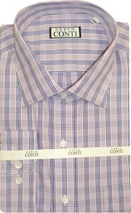 O0 CARLO CONTI 90042 CHECK TALL LS