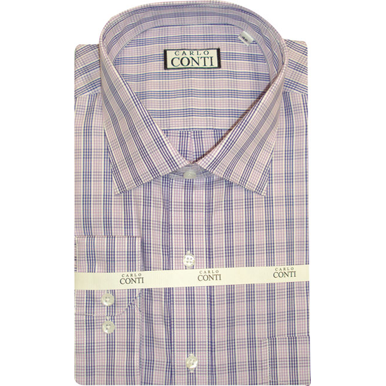 O0 CARLO CONTI 90042 CHECK TALL LS