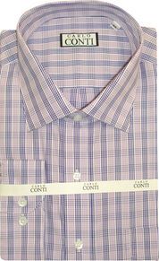 O0 CARLO CONTI 90042 CHECK TALL LS-tall-mens'-shirts-Site & Site1