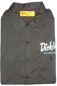 80 DICKIES LS508E EMBROID WK SHIRT (310)-short-sleeve-shirts-Site & Site1