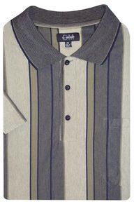 90 DUMAURIER DM11214 VERT STP POLO (315)-polo-shirts-Site & Site1