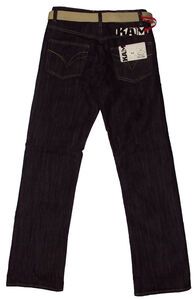 KAM JEANS 100-72  TALL RELAXED BELT JEAN