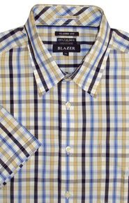 D0 BLAZER 202081 ADAM CHECK SS (300)-casual-dress-Site & Site1