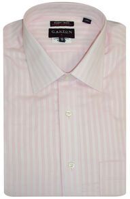 90 GANTON 7001S SATIN STRIPE 98 SLEEVE-tall-mens'-shirts-Site & Site1
