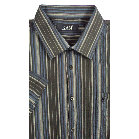 O0 KAM JEANS KBSC913 SEERSUCKKER SS