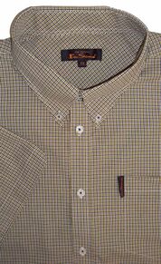 N0 BEN SHERMAN MB1111US WINDOW CHECK SS-casual-dress-Site & Site1