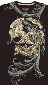 FUSION T740 FABRIC X APPLIQUE SS TEE