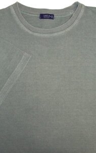 DEEP BLUE PIGMENT WASH TSHIRT