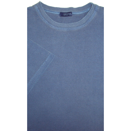 DEEP BLUE PIGMENT WASH TSHIRT