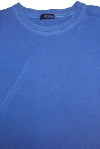 DEEP BLUE PIGMENT WASH TSHIRT