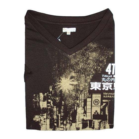 80 CHARCOAL KS1074 TOYOKO TSHIRT(7266)