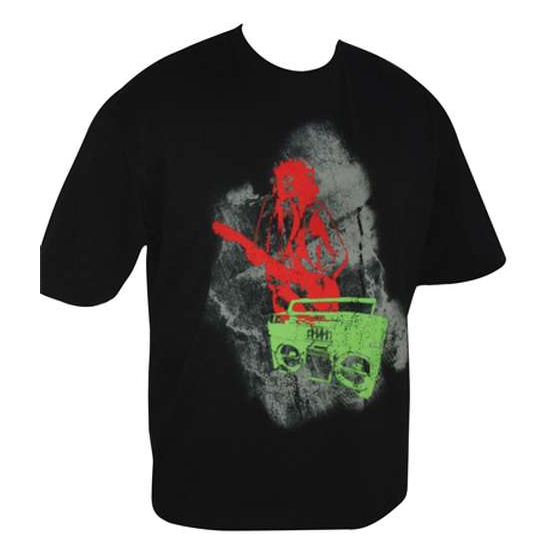 D9 ELLUSION STERO PRINT T-SHIRT 