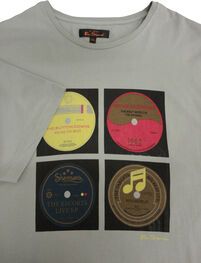 BEN SHERMAN MB2161M RECORD TSHIRT-t-shirts,-tanks-and-singlets-Site & Site1