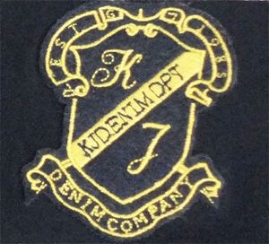 KAM JEANS 24 STRIPE SS RUGBY