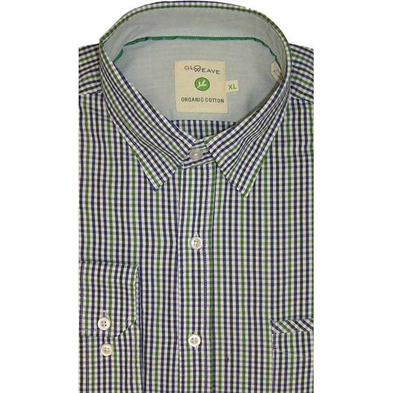 31 GLOWEAVE 5345L GINHAM COTTON LS (372